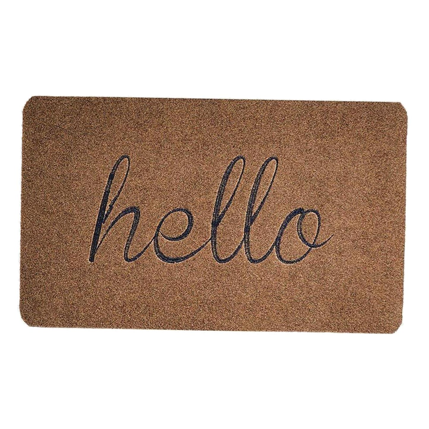 Door Mat Mats Doormats Front Entrance Door Mats Indoor & Outdoor Brown 45x70cm