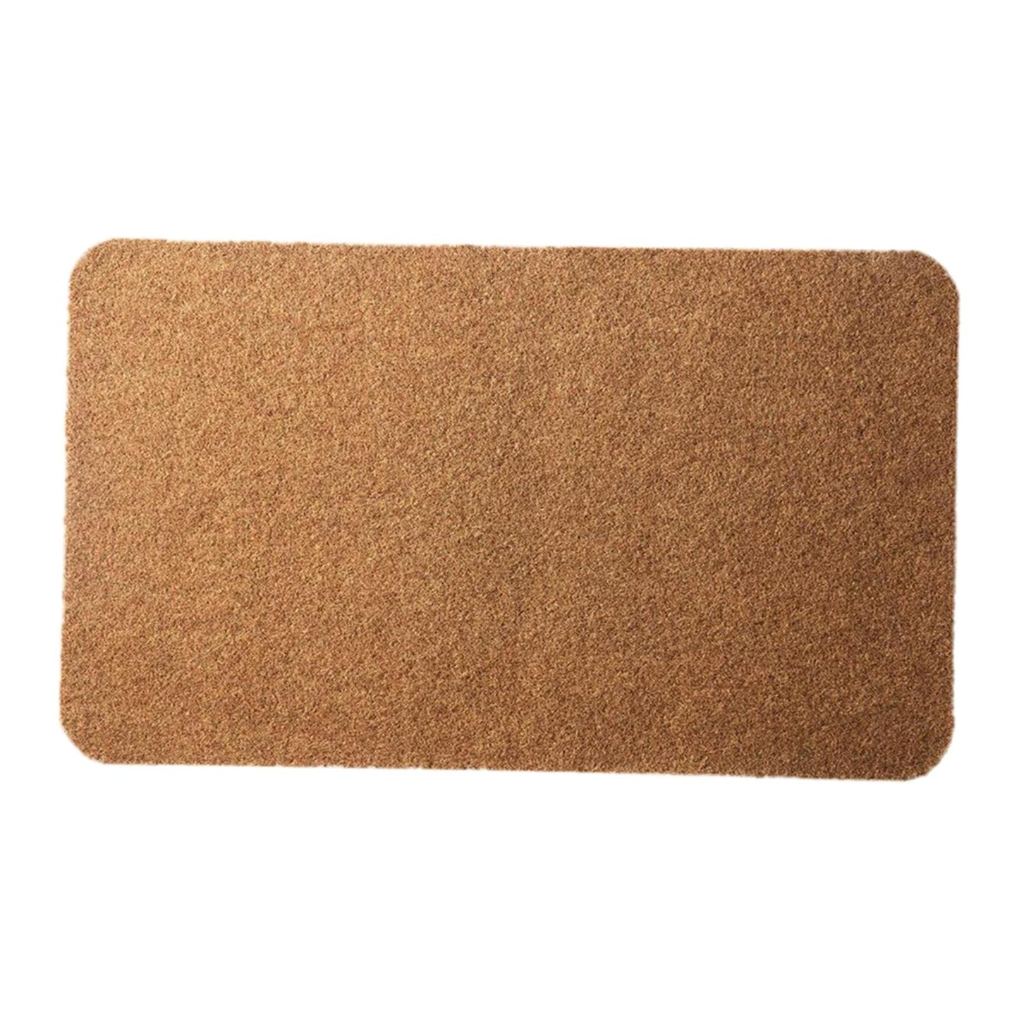 Door Mat Mats Doormats Front Entrance Door Mats Indoor & Outdoor Pure Brown 45x70cm