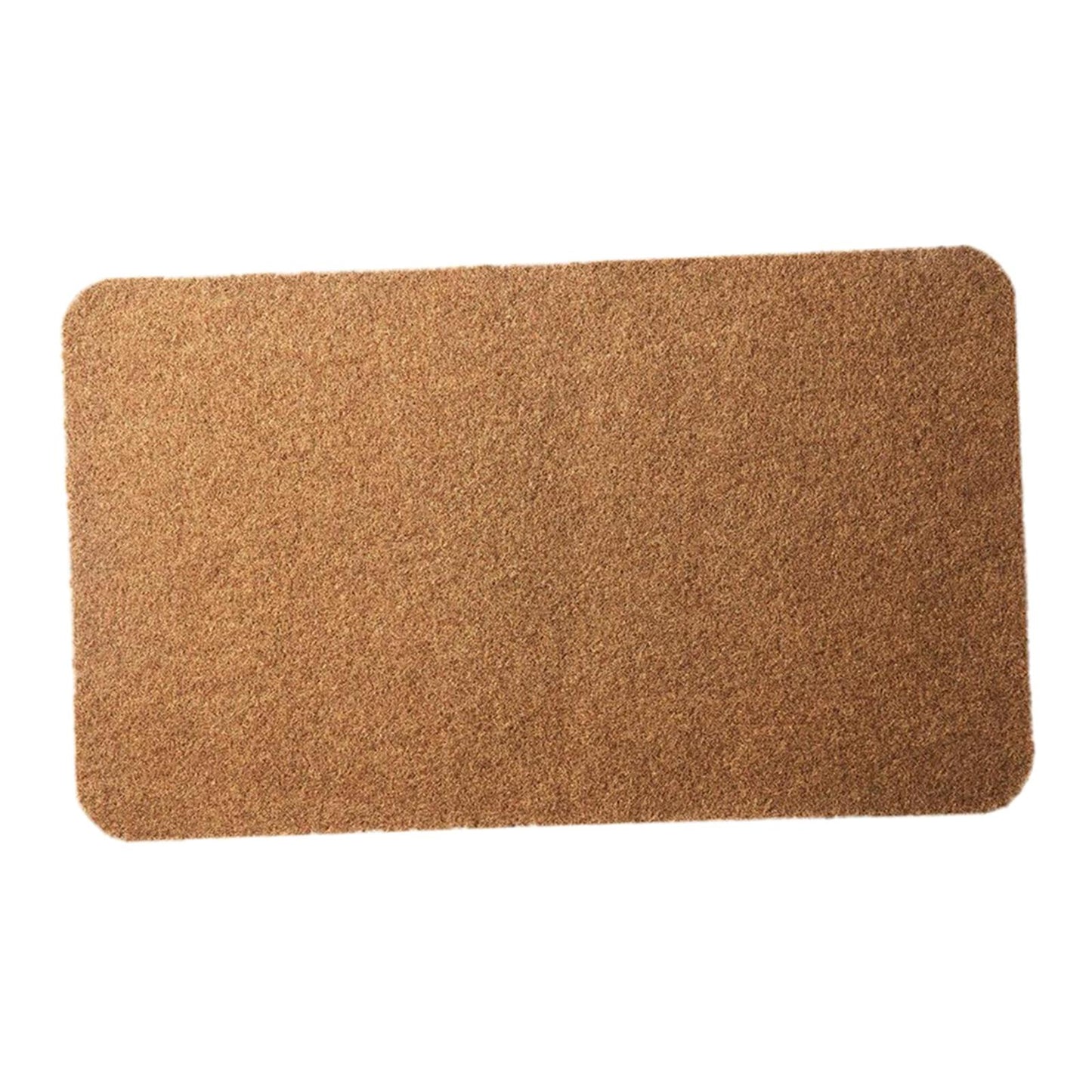 Door Mat Mats Doormats Front Entrance Door Mats Indoor & Outdoor Pure Brown 45x70cm