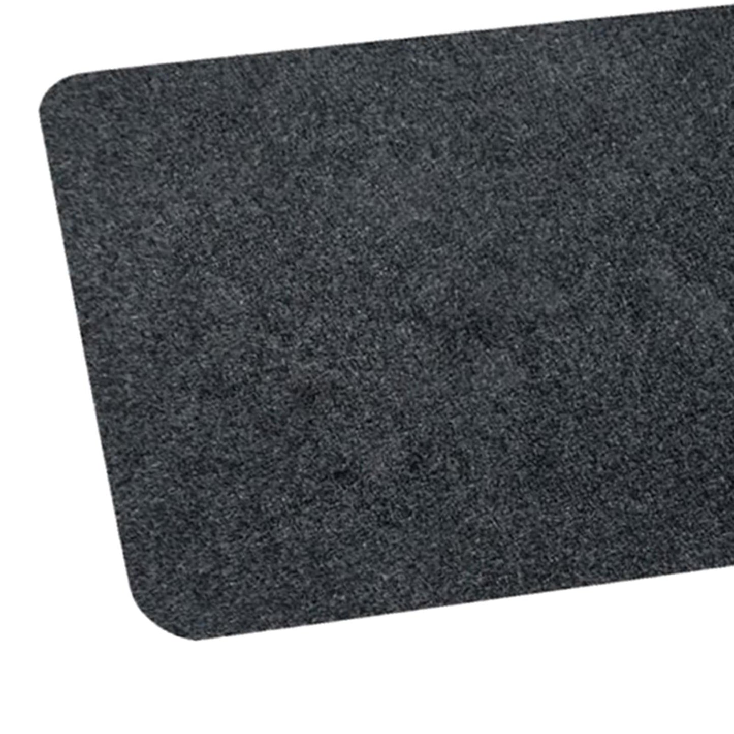 Door Mat Mats Doormats Front Entrance Door Mats Indoor & Outdoor Pure Gray 45x70cm