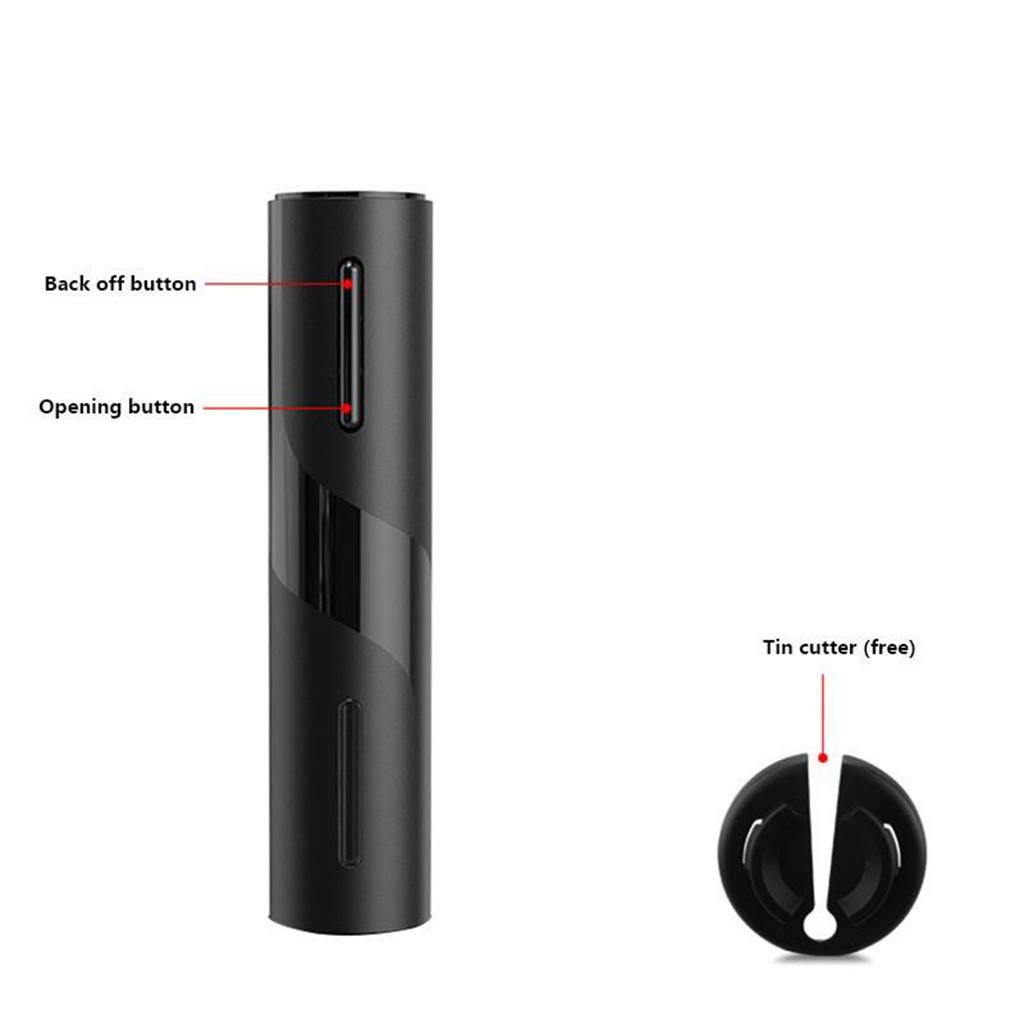 1pc Wine Opener Automatic Electric Corkscrew for Home Restaurant Party Bar Battery