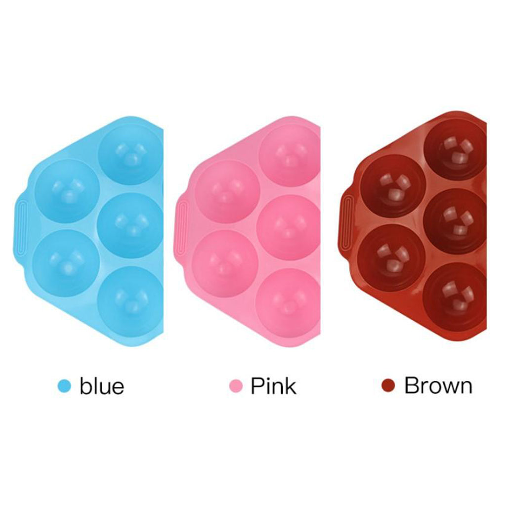 7 Holes Semi Sphere Chocolate Baking Mold for Making Hot Chocolate Bombs Coffee