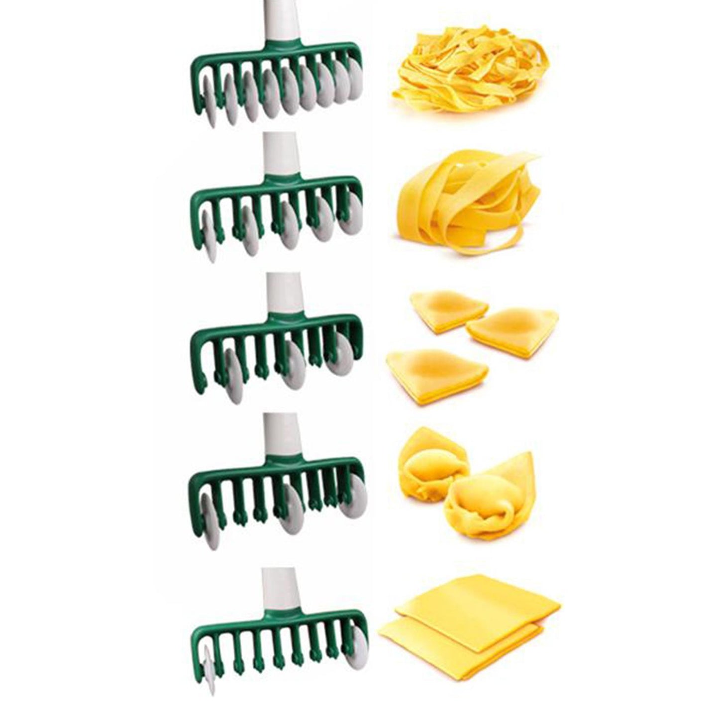 Plastic Rolling Pastry Cutter Roller Slicer for Fondant Cake Cookies Biscuit Style B