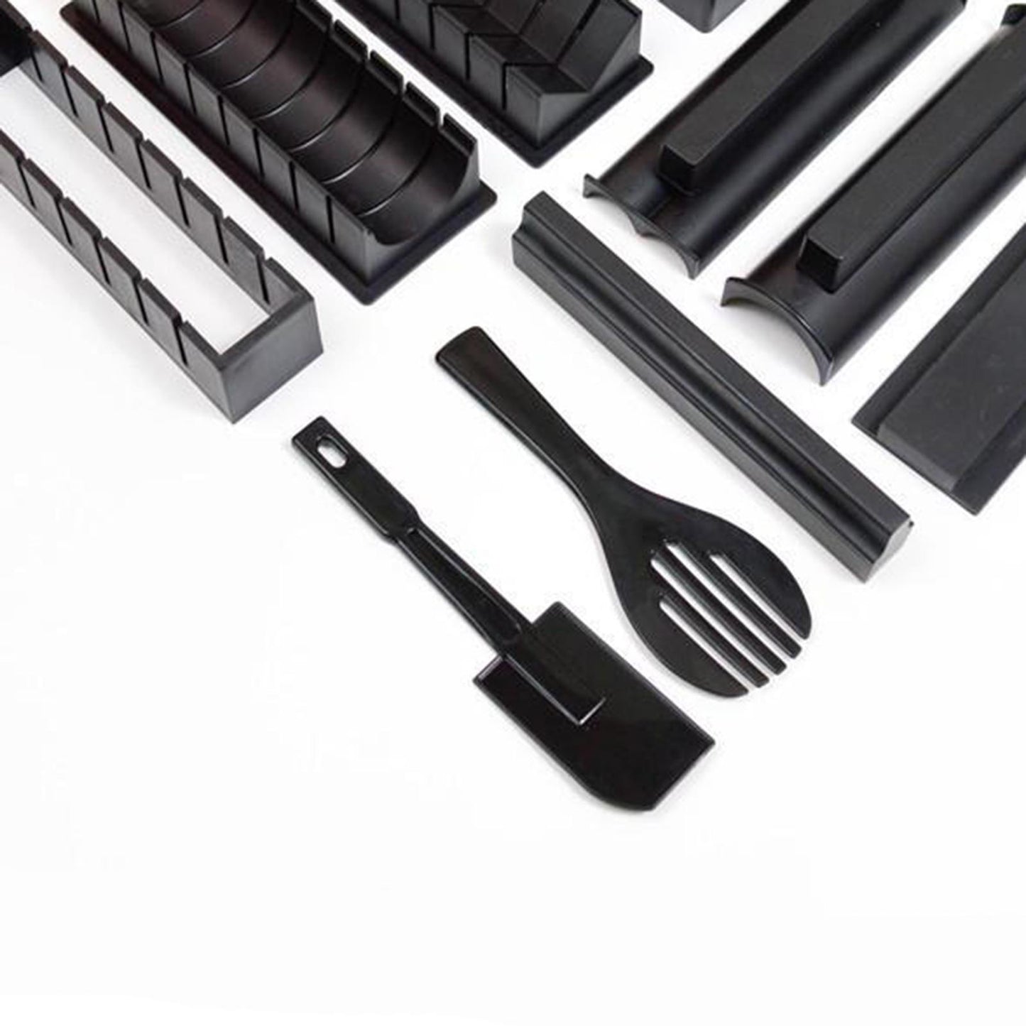 Sushi Making Kit Rice Roll Mold Making Sushi Tool for Kitchen  Black