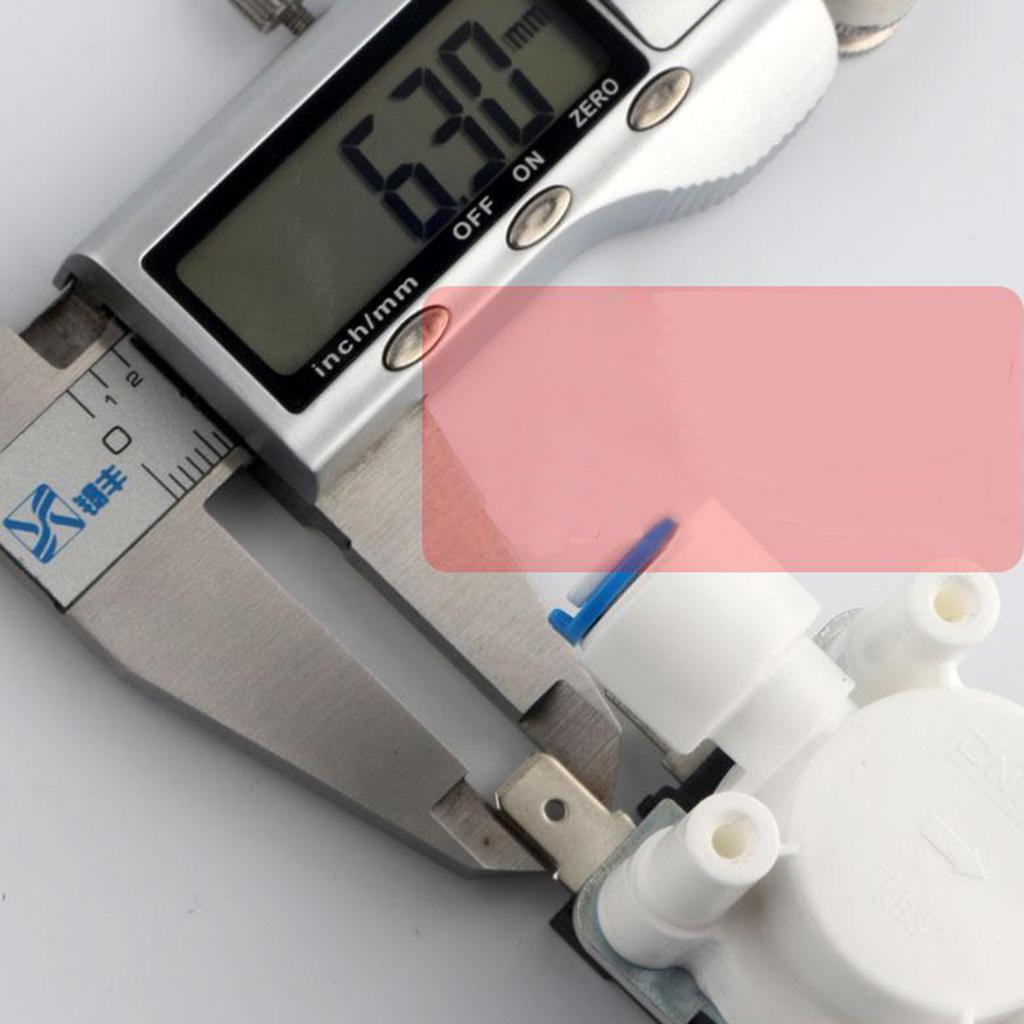 24V 1/4 Inlet Water Solenoid Valve Quick Connect for RO Reverse Osmosis"
