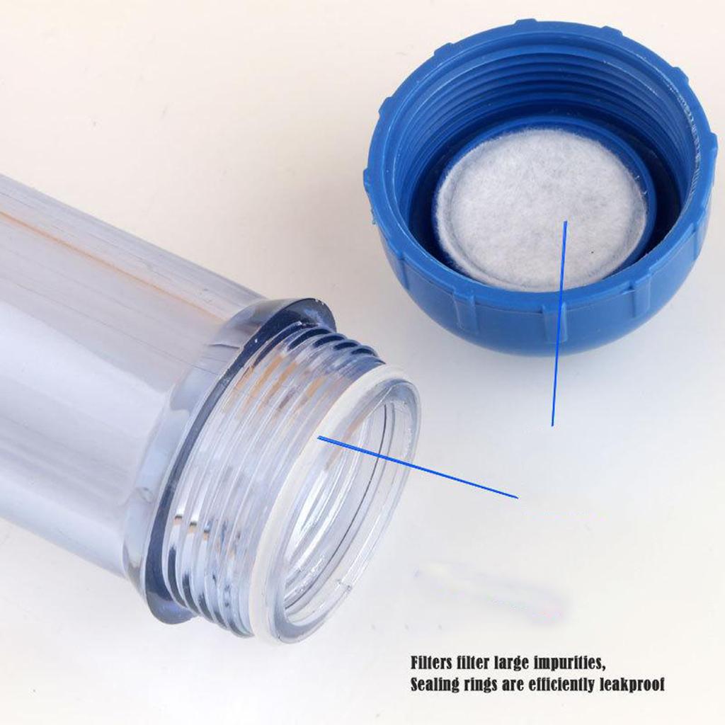 Transparent Water Filter Housing Refill Filter Shell Inline Reverse Osmosis