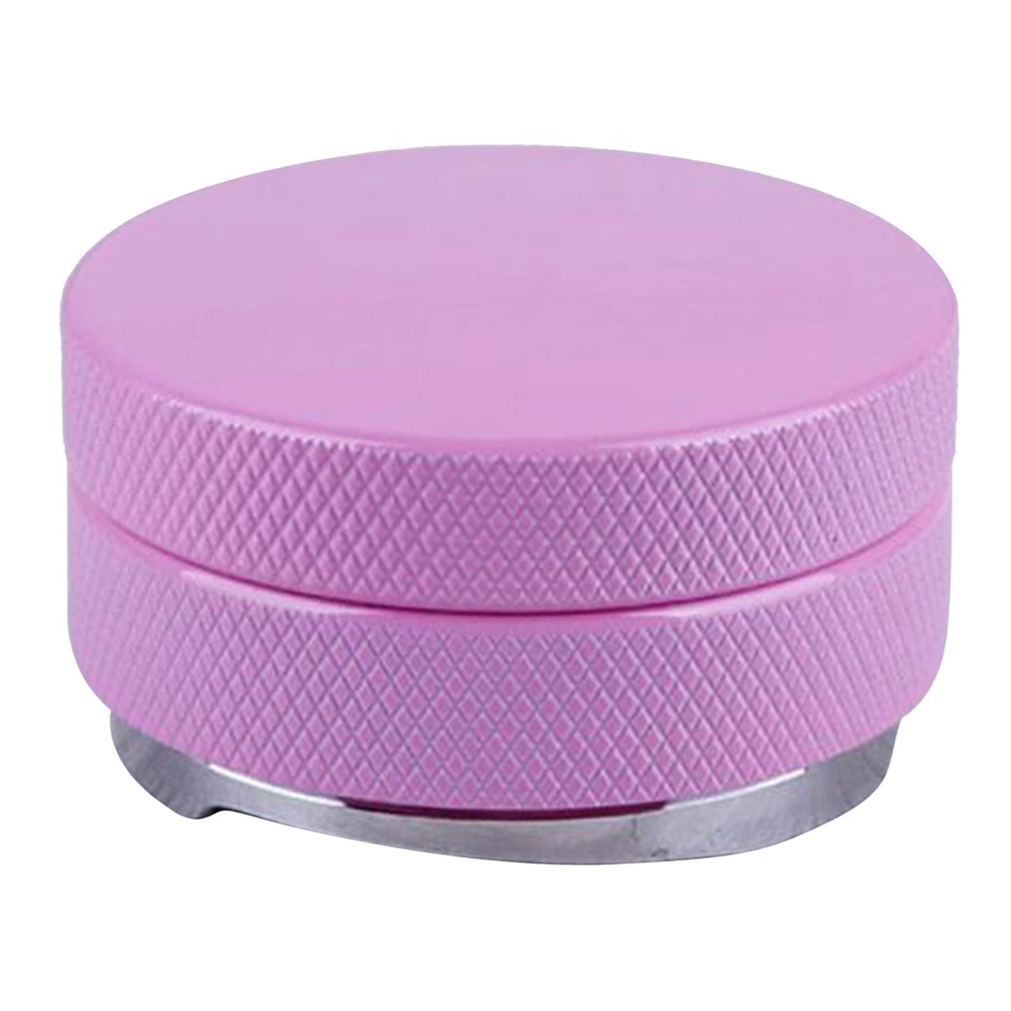 Coffee Distributor Leveler Tool Espresso Coffee Distribution Tamper 58mm Pink