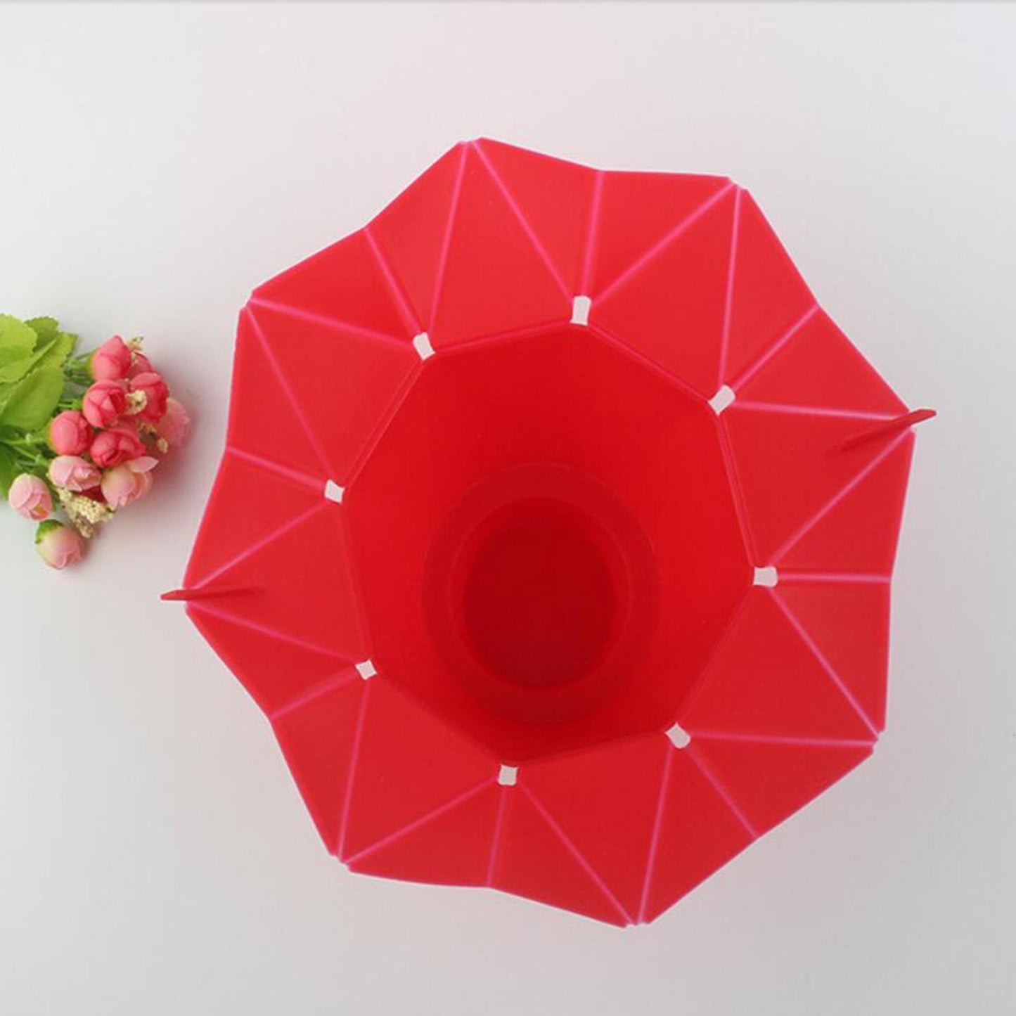 Kitchen Microwave Popcorn Maker Collapsible Popcorn Baking Bowls