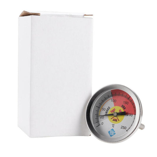 Barbecue Thermometer Oven Pit Temp Gauge 0-250 BBQ Smoker Grill Temperature