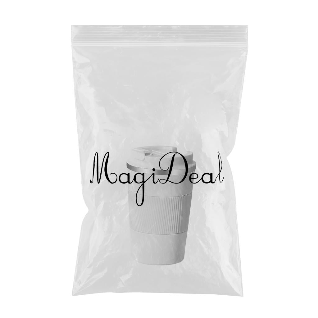 Coffee Mug Hot & Cold Beverage Drinks Leak-proof Travel Mug 380ml White