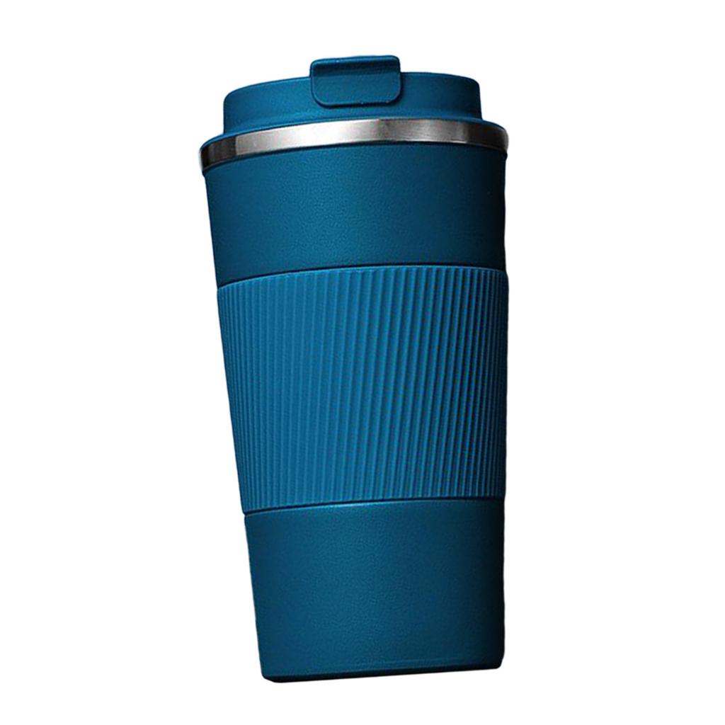 Coffee Mug Hot & Cold Beverage Drinks Leak-proof Travel Mug 510ml Blue