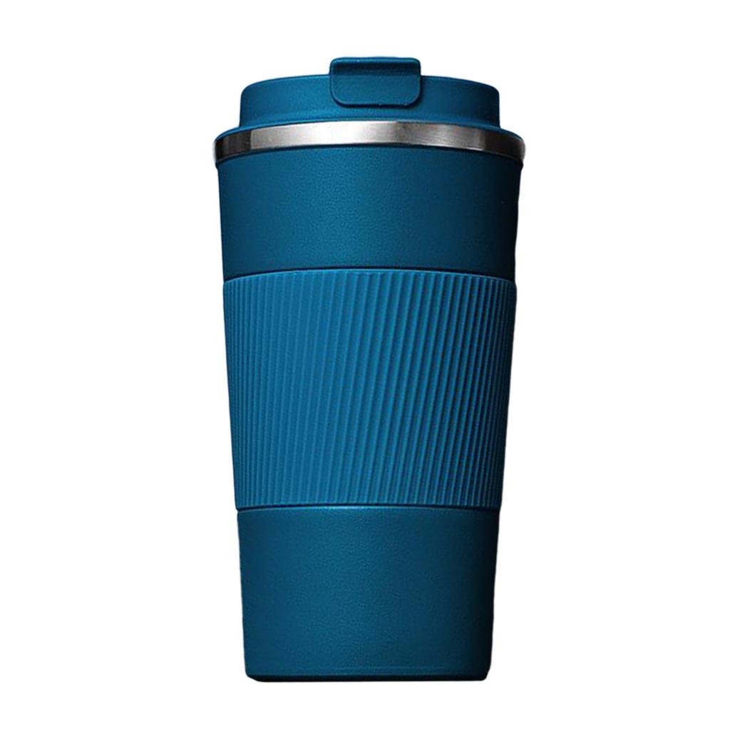 Coffee Mug Hot & Cold Beverage Drinks Leak-proof Travel Mug 510ml Blue