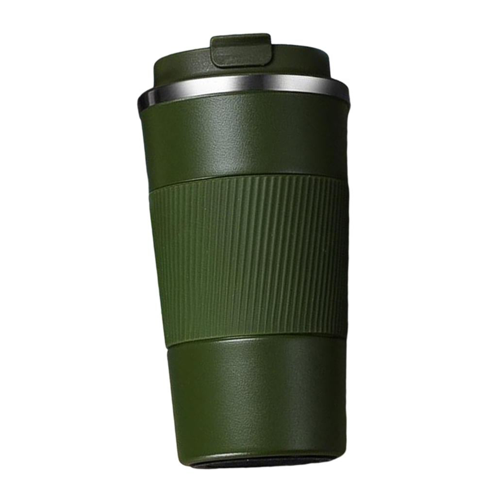Coffee Mug Hot & Cold Beverage Drinks Leak-proof Travel Mug 510ml Green