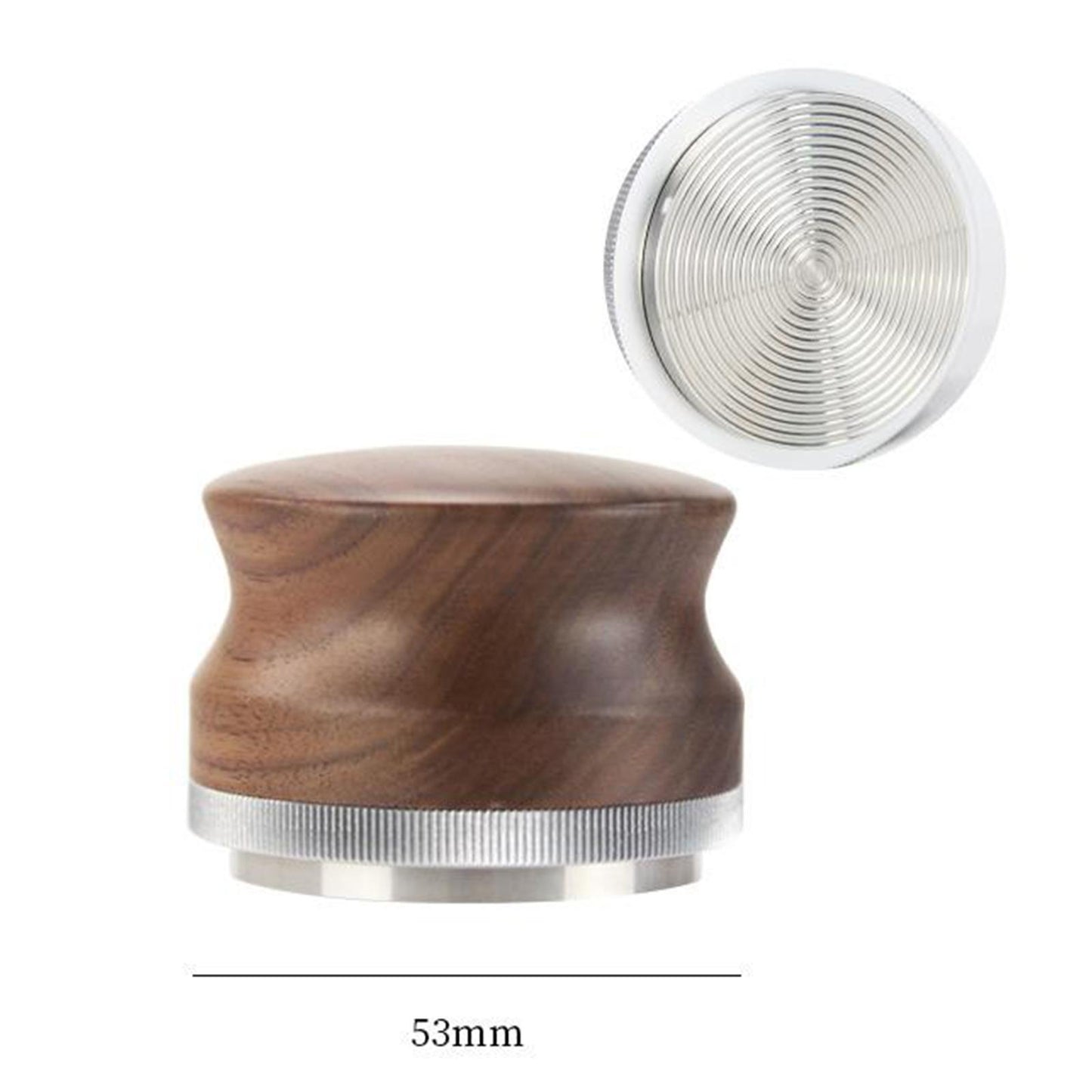 Coffee Tamper Tools Press Level Espresso Tamper Unbiased with Anti Pressure 53mm Style1