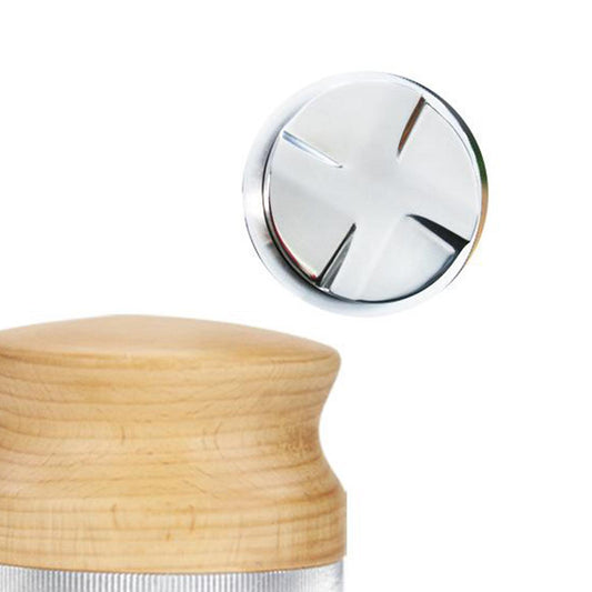 Coffee Tamper Tools Press Level Espresso Tamper Unbiased with Anti Pressure 58.35mm Style2