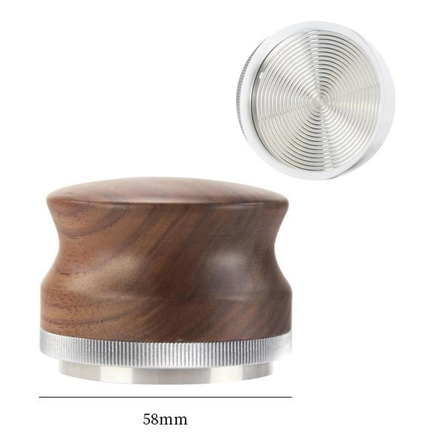 Coffee Tamper Tools Press Level Espresso Tamper Unbiased with Anti Pressure 58mm Style1