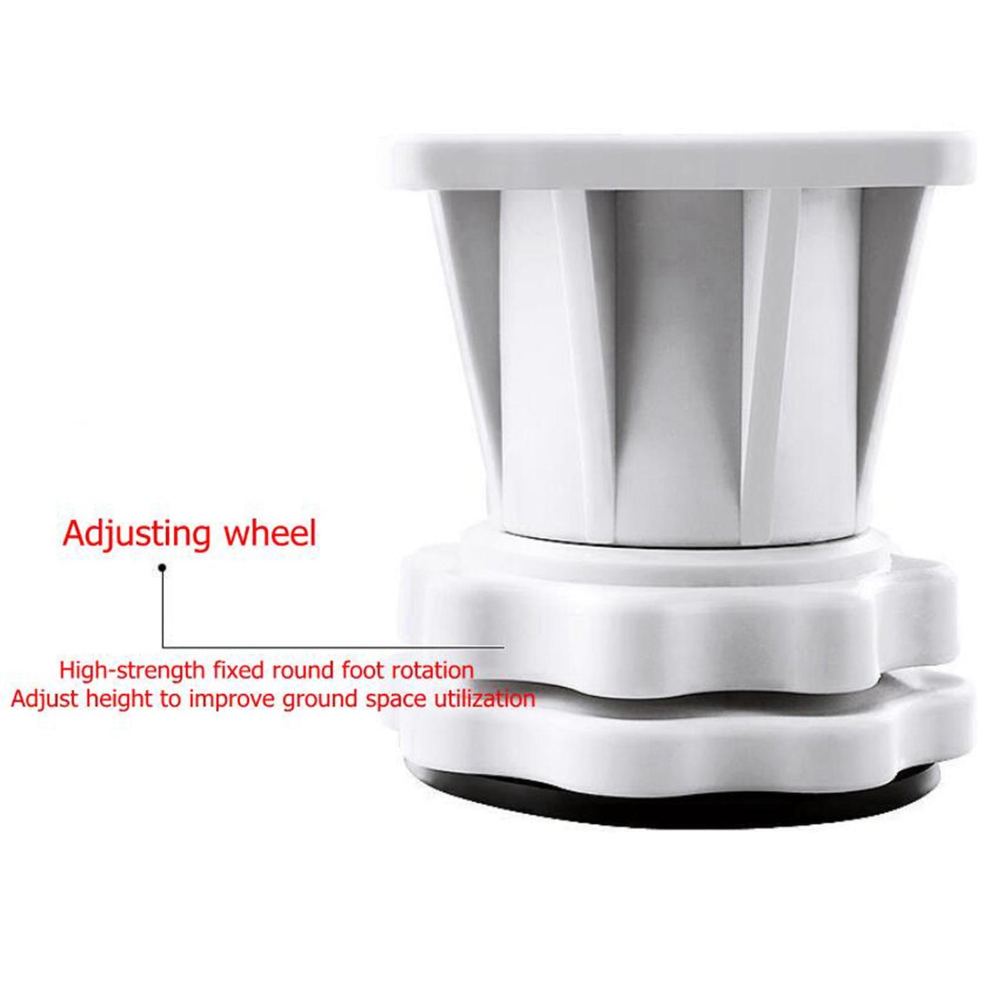 Washing Machine Base Stand Refrigerator Washer Roller Cart Style 2 White