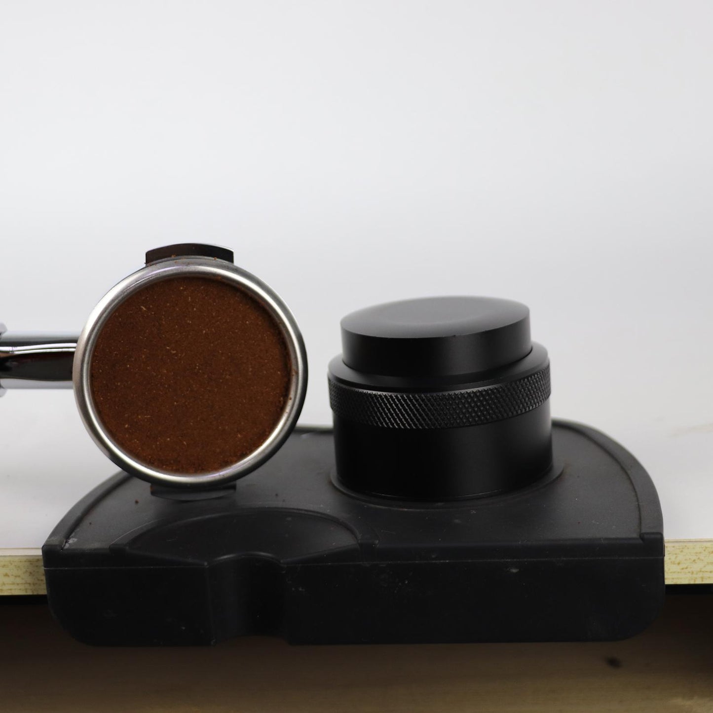 51mm/58mm Coffee Distributor Coffee Dispenser Powder Hammer Stainless Steel Black 51mm