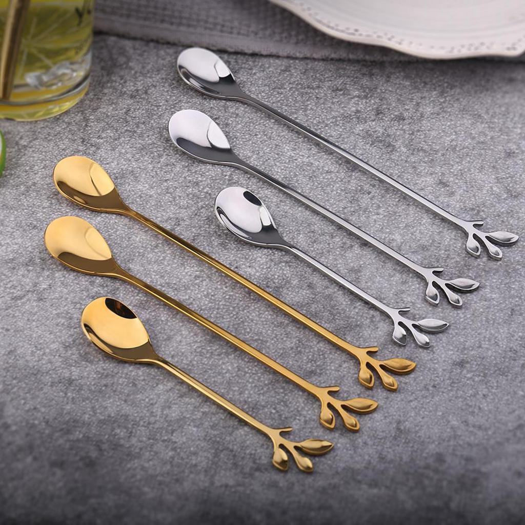 Iced Tea Spoon, Coffee Spoon, Ice Cream Spoon, Kitchen Bar Coffee Milk Spoon