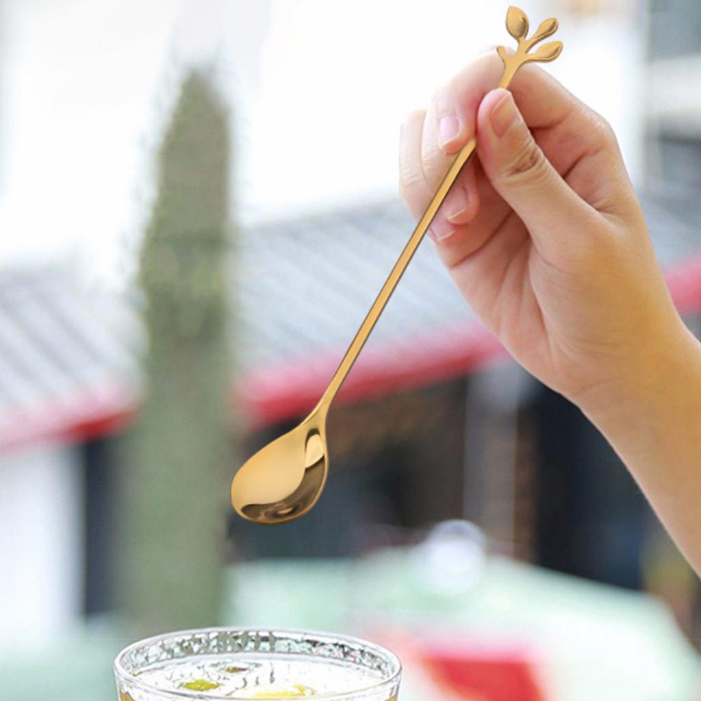 Iced Tea Spoon, Coffee Spoon, Ice Cream Spoon, Kitchen Bar Coffee Milk Spoon