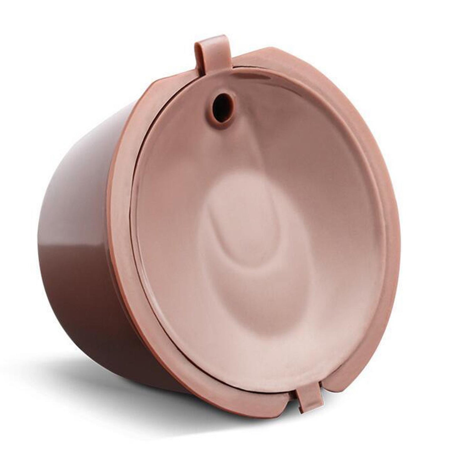 Refillable Coffee Capsule Cup For Nescafes Coffee Machine Brown