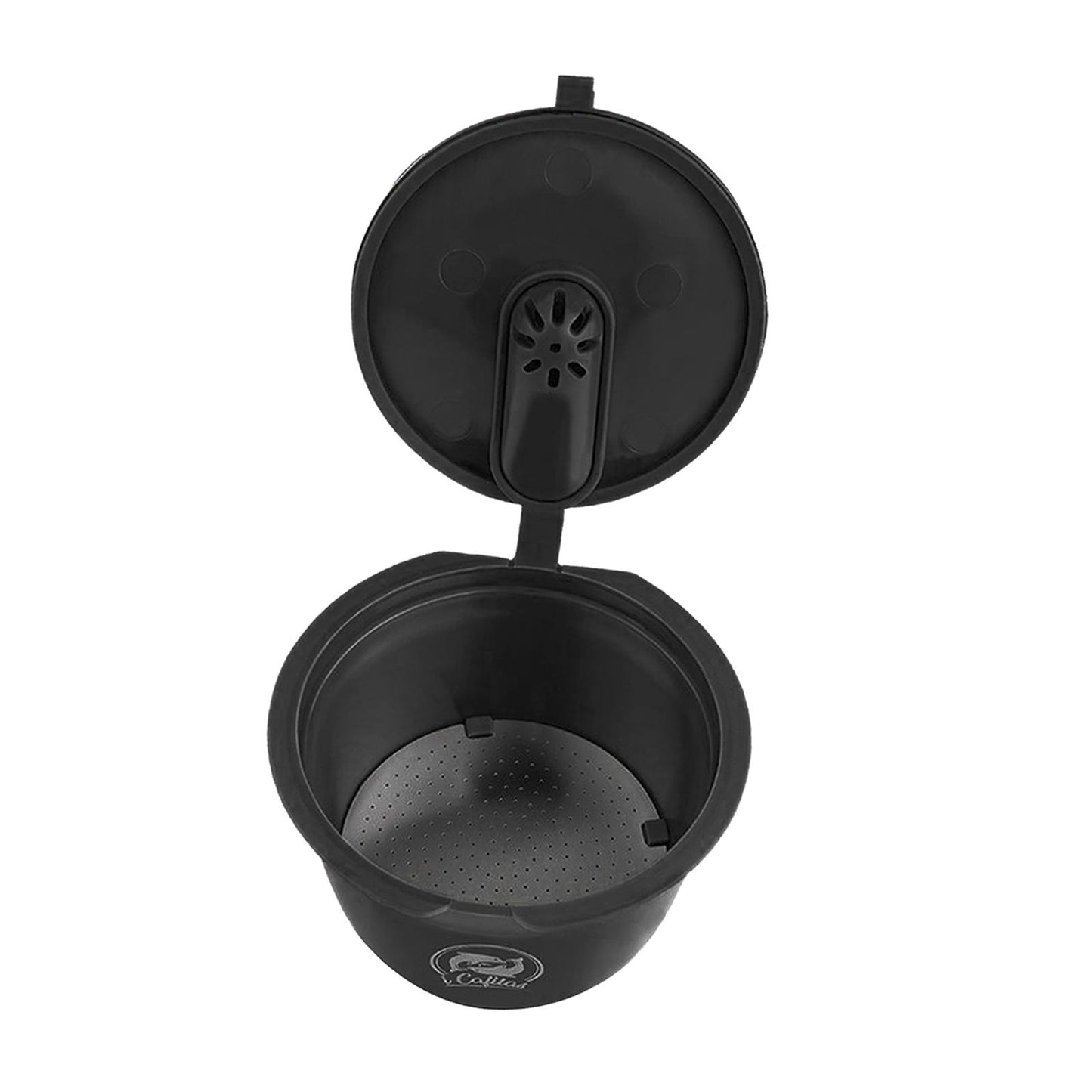 Refillable Coffee Capsule Cup For Nescafes Coffee Machine Black