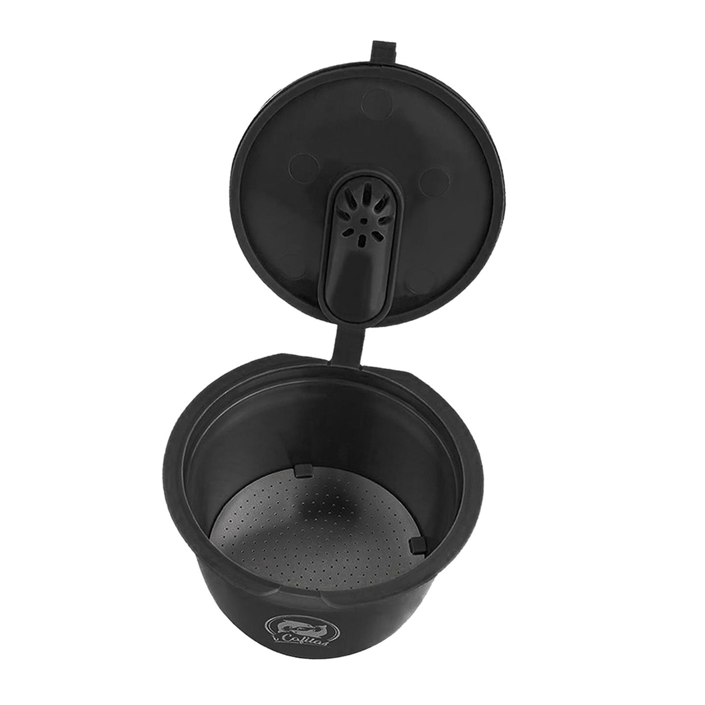 Refillable Coffee Capsule Cup For Nescafes Coffee Machine Black