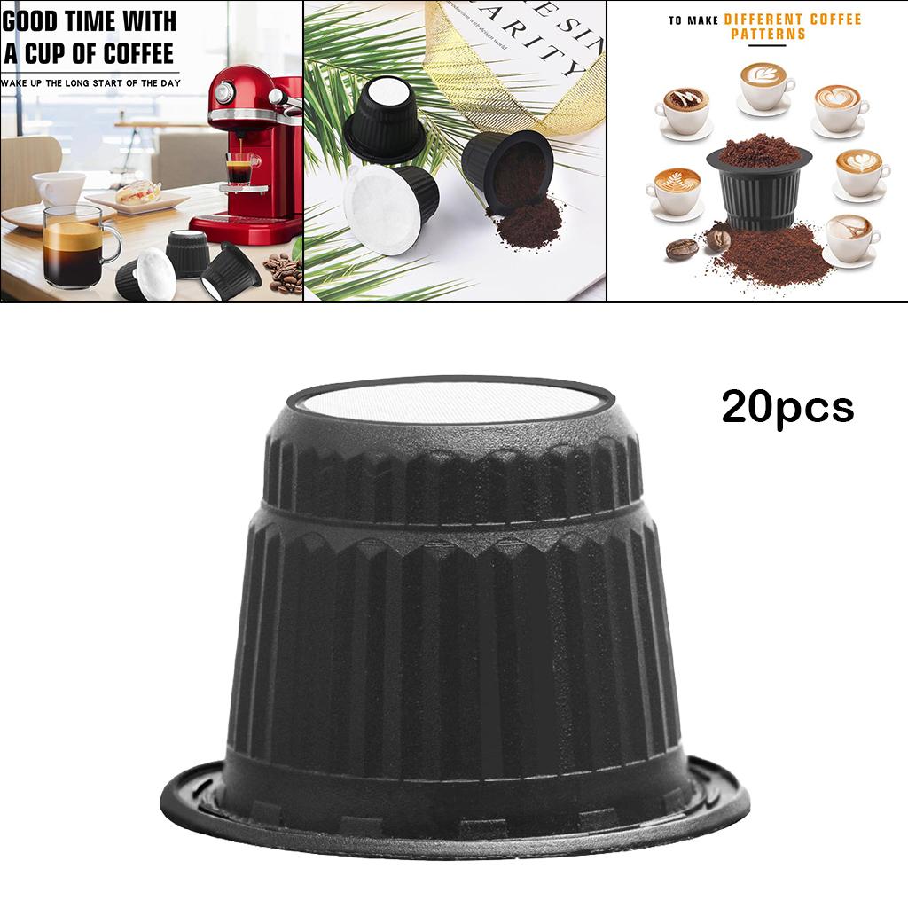20x Coffee Capsule Cup Espresso Filter For Nespresso Coffee Machine