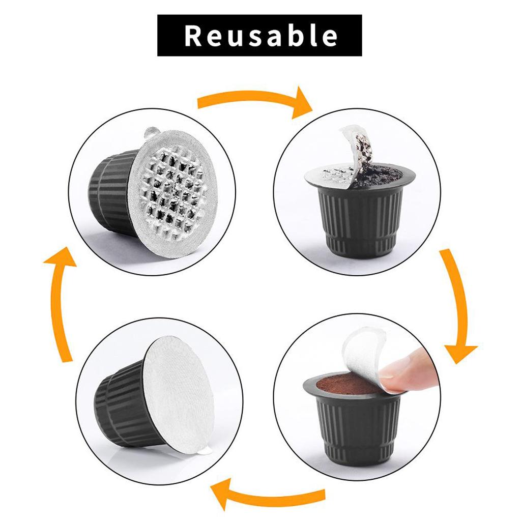 20x Coffee Capsule Cup Espresso Filter For Nespresso Coffee Machine