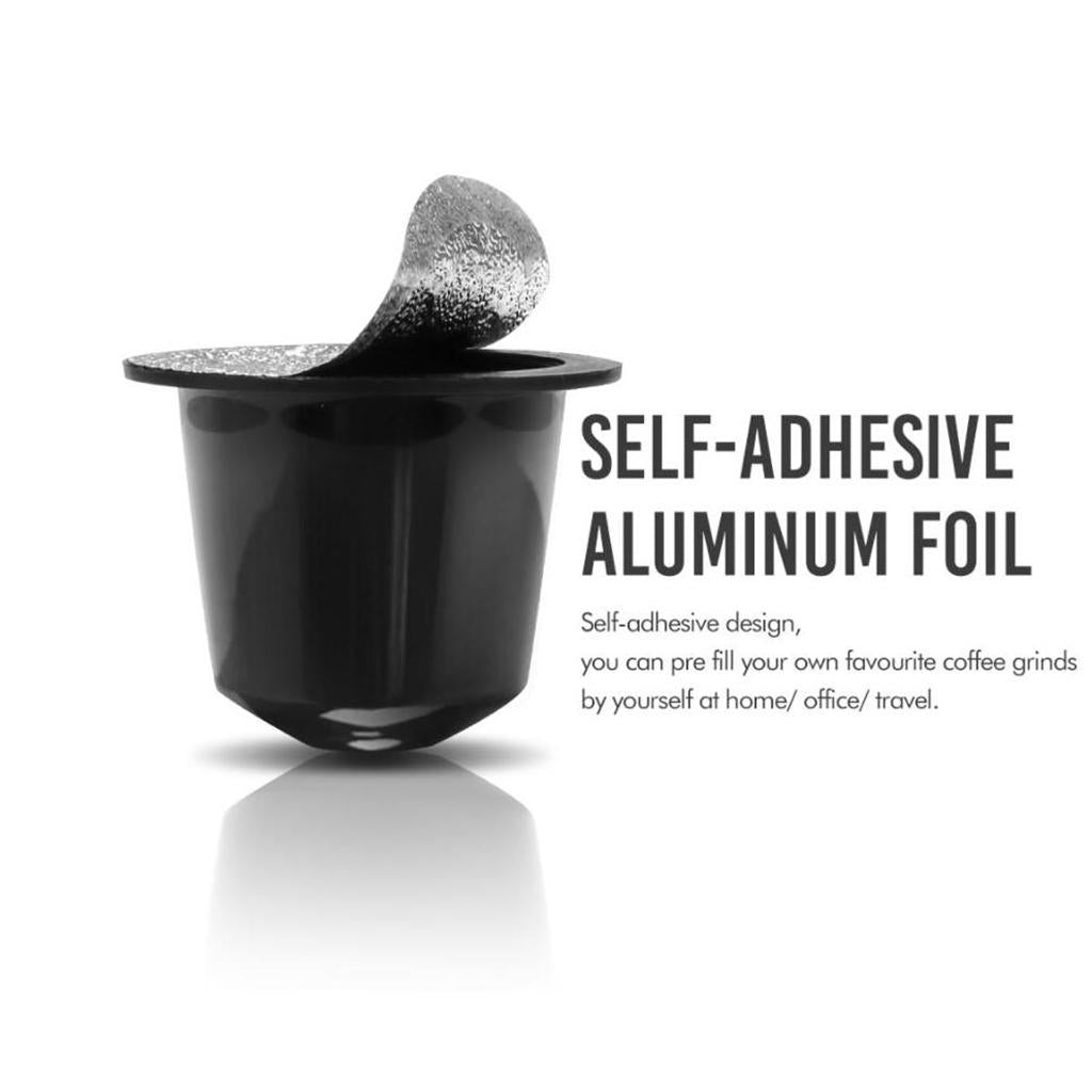 60x Coffee Capsule Cup Espresso Filter Coffee Machine for Home Black