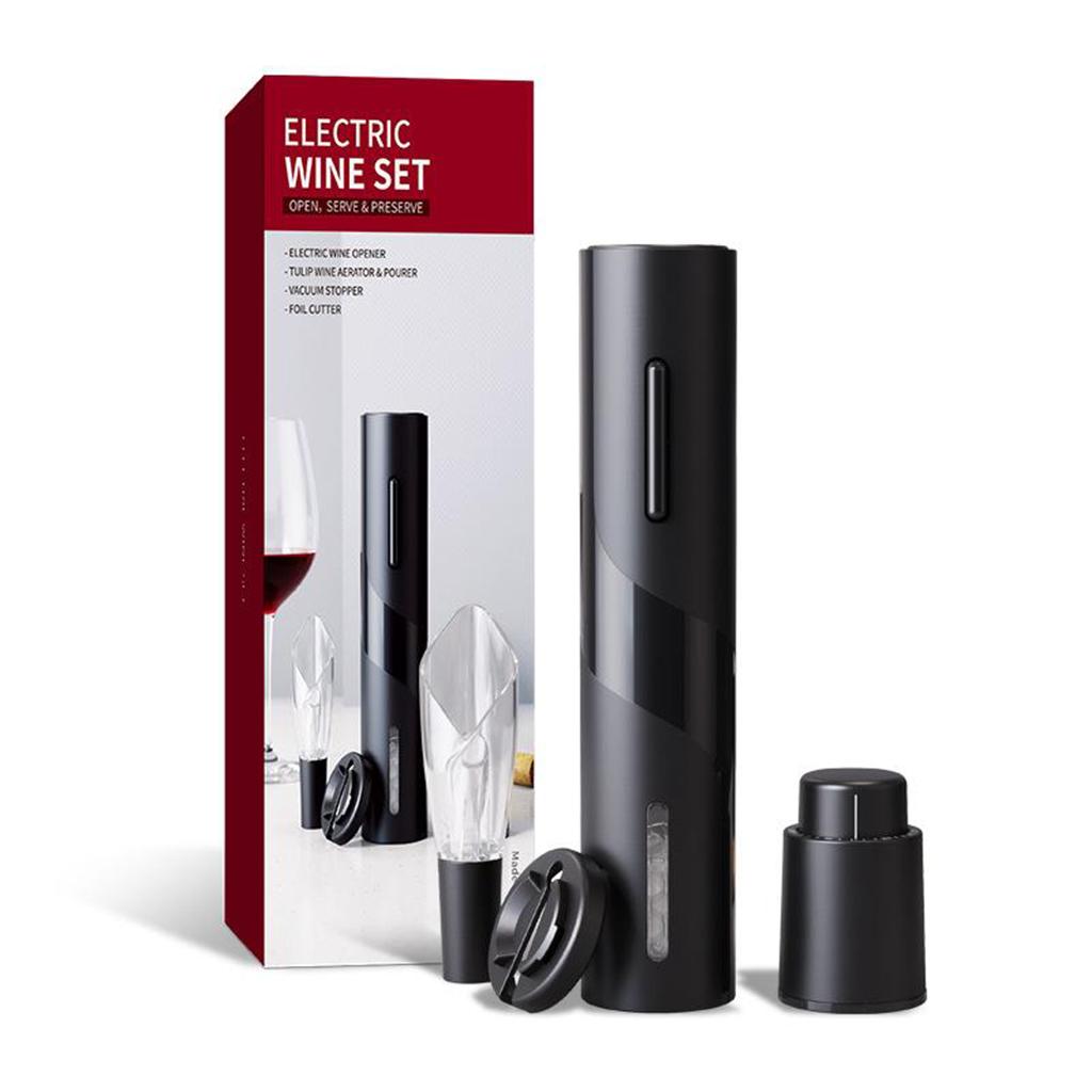 Electric Wine Opener Automatic Cordless Corkscrew Bottle Tool Style 3