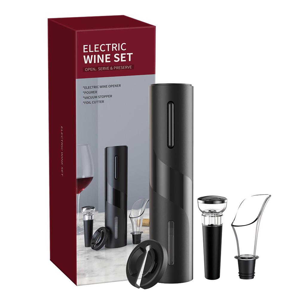 Electric Wine Opener Automatic Cordless Corkscrew Bottle Tool Style 4