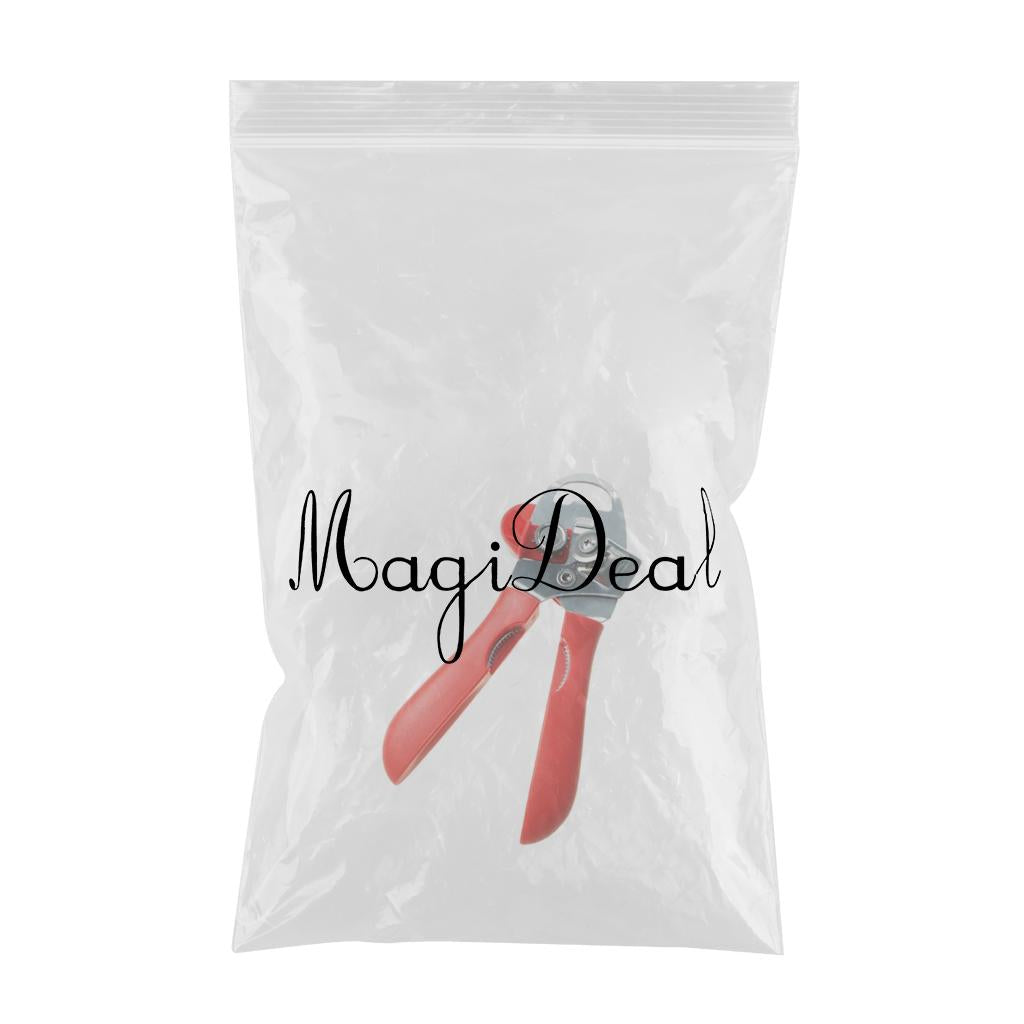 Stainless Manual Can Opener Bottle Openers Jars Tin Opener Food Safety red