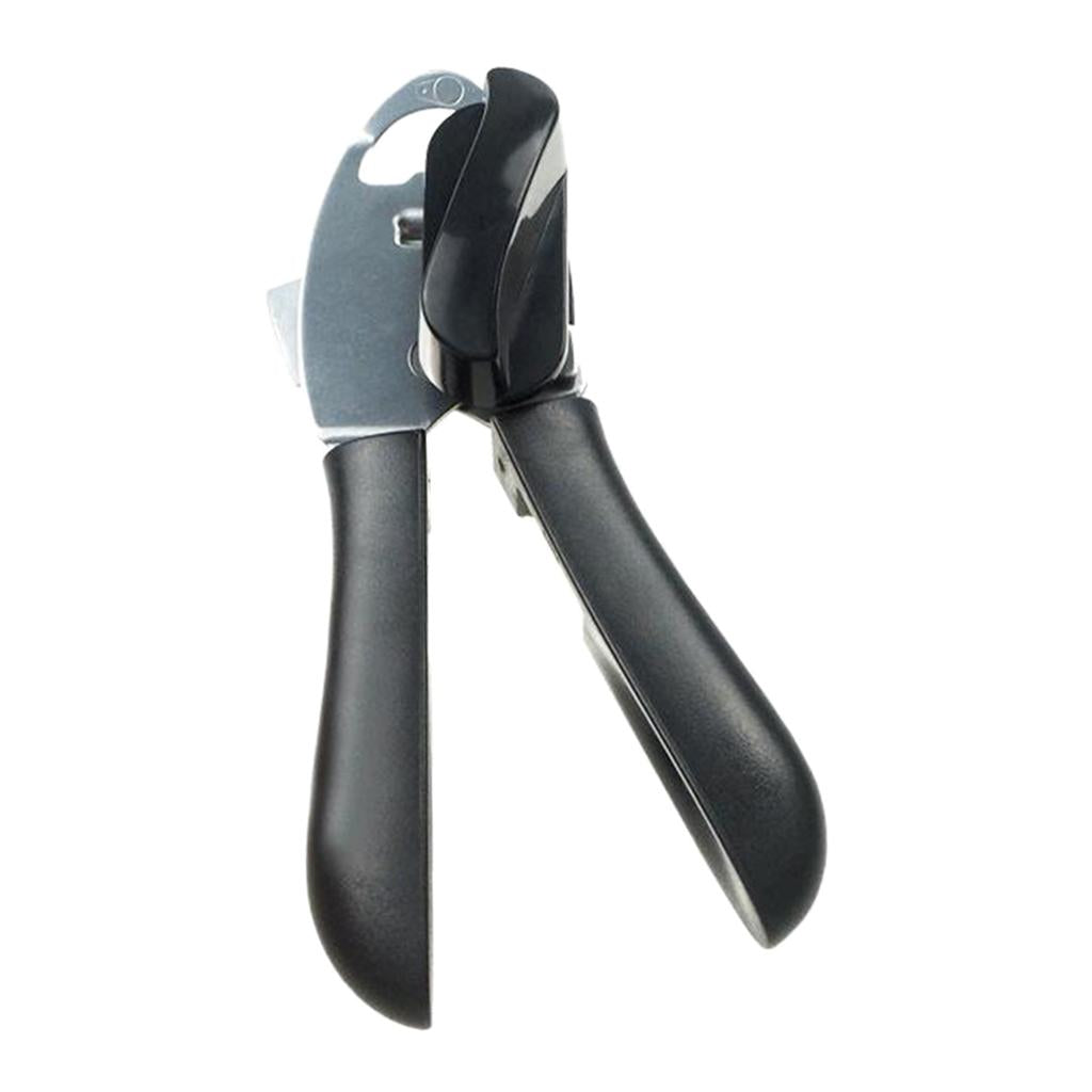 Stainless Manual Can Opener Bottle Openers Jars Tin Opener Food Safety black