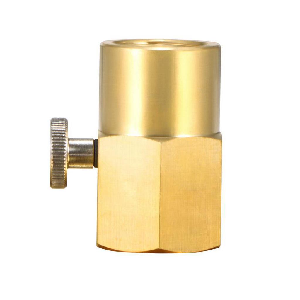 CO2 Refill Adapter TR21-4 to CGA320/ W21.8 Connector TR21-4 to CGA320