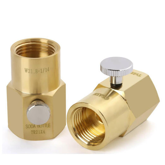 CO2 Refill Adapter TR21-4 to CGA320/ W21.8 Connector TR21-4 to W21.8