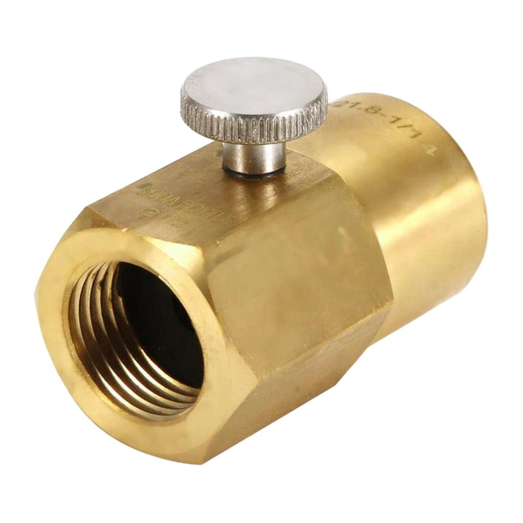 CO2 Refill Adapter TR21-4 to CGA320/ W21.8 Connector G0.5 to W21.8