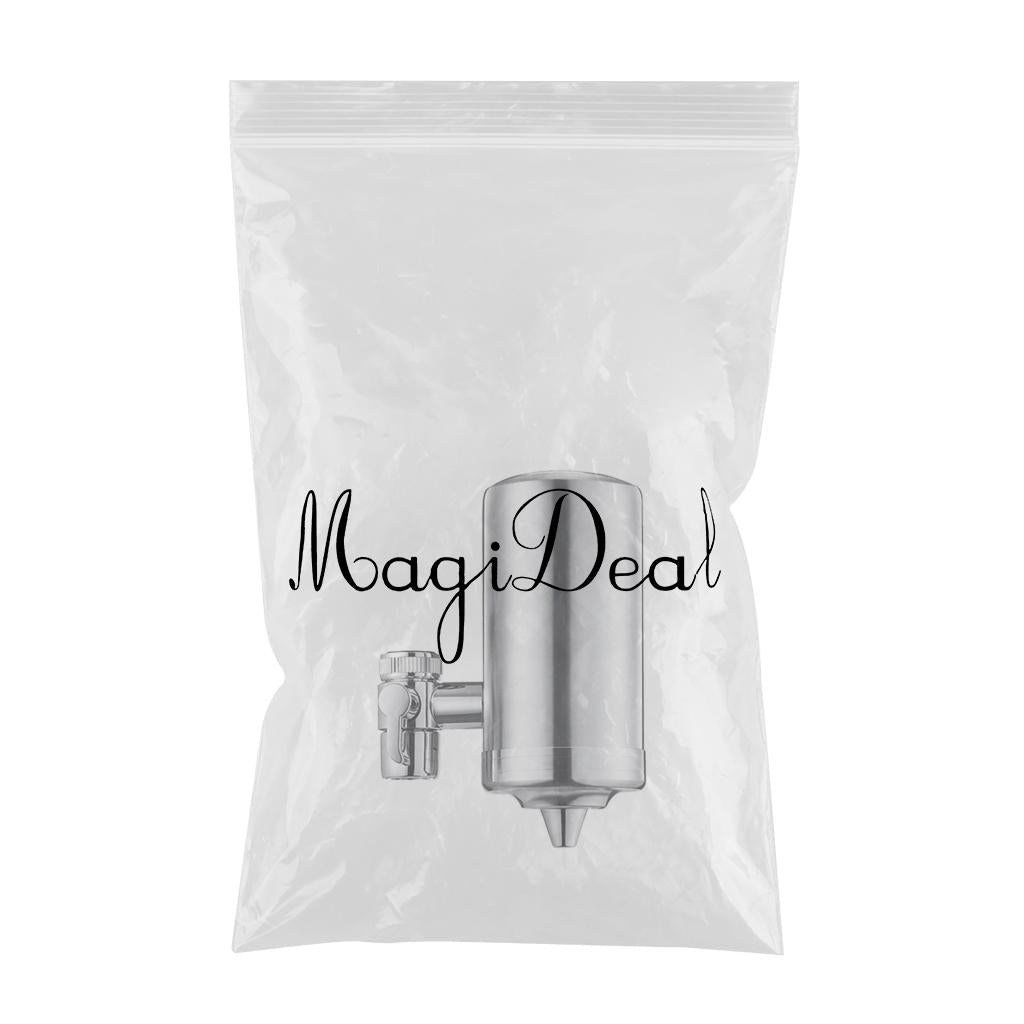 Stainless Faucet Mount Water Filter BPA Free Activated Carbon Water Purifier
