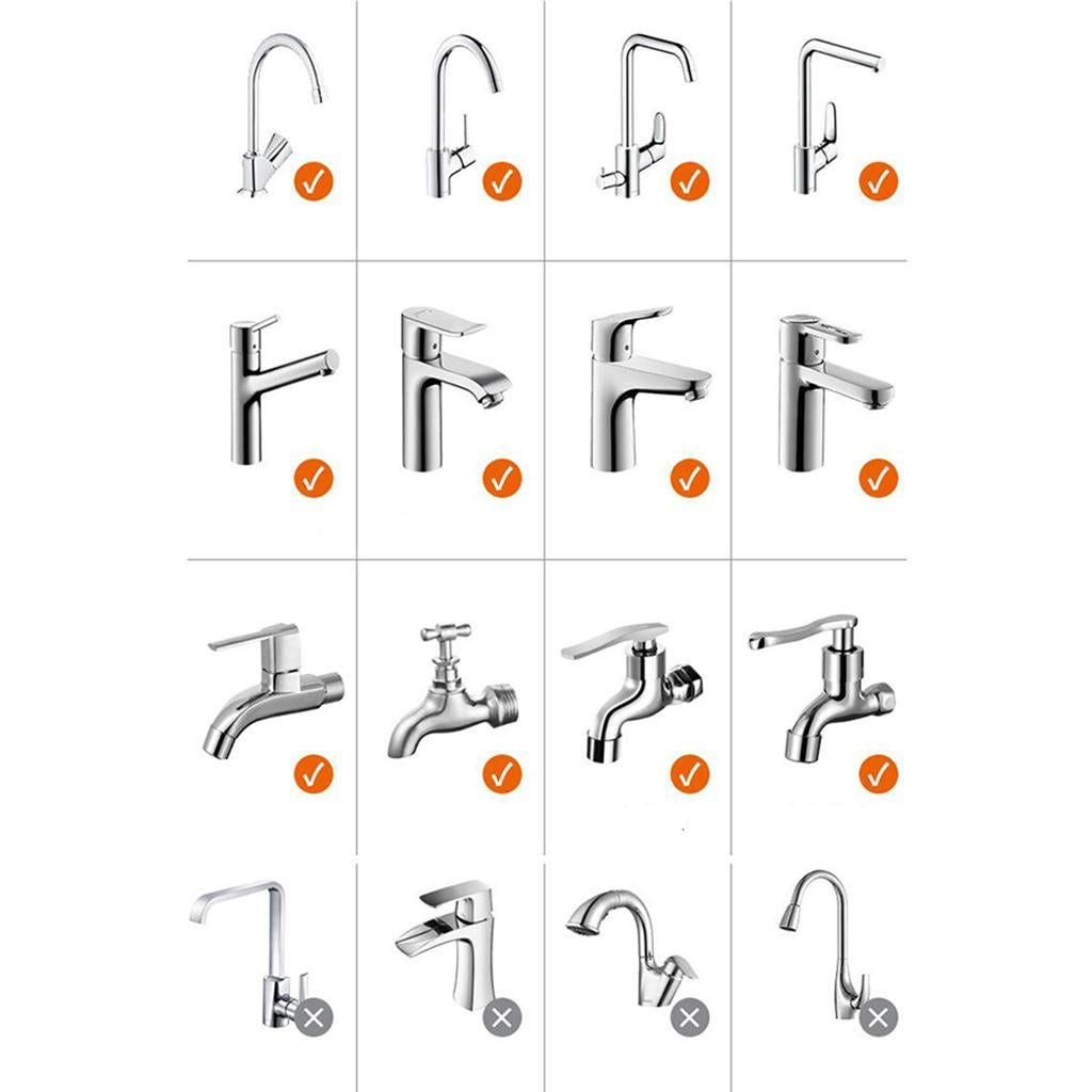 Stainless Faucet Mount Water Filter BPA Free Activated Carbon Water Purifier