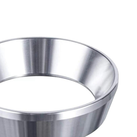 Stainless Steel Espresso Coffee Dosing Ring Funnel 54mm