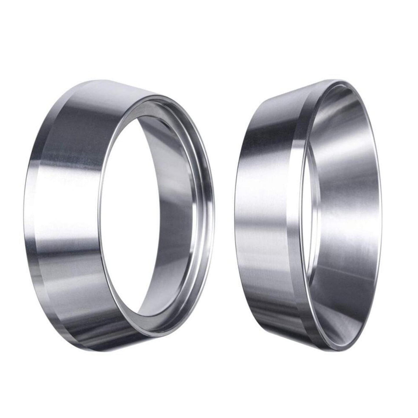 Stainless Steel Espresso Coffee Dosing Ring Funnel 54mm