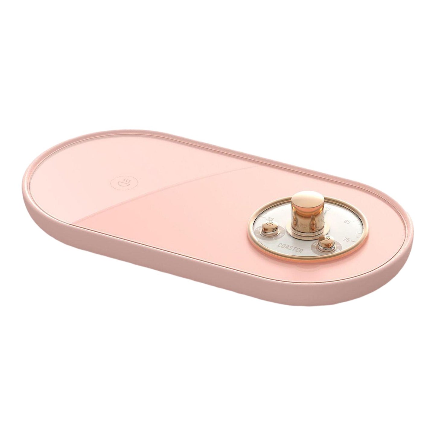 USB Power Coffee Mug Warmer Heater Desktop Tea Keep Warm Cup Heating Pink