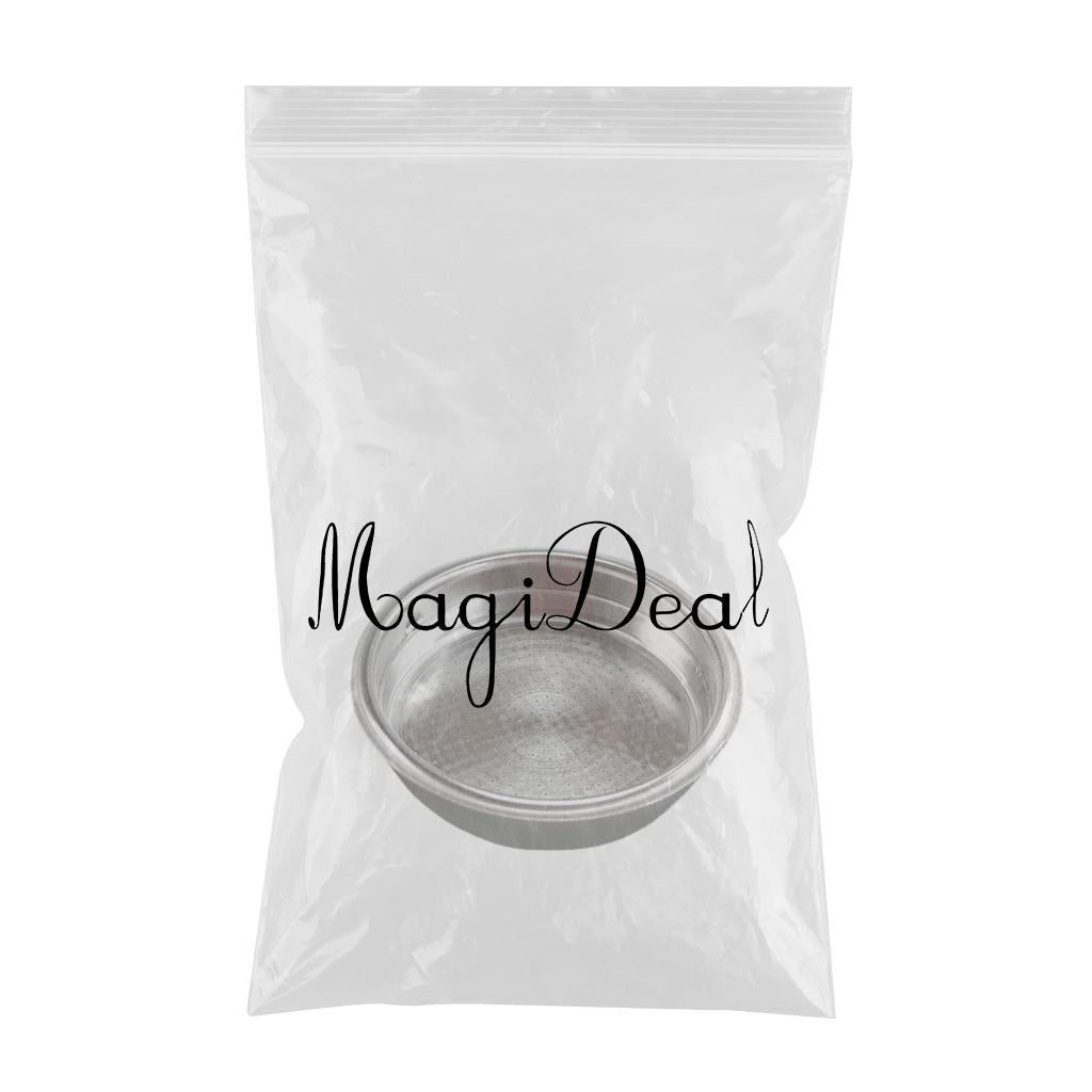 Stainless Coffee Pressurized Cup Filter Basket 1-2 Cups BPA-Free Powder Bowl 1 cup