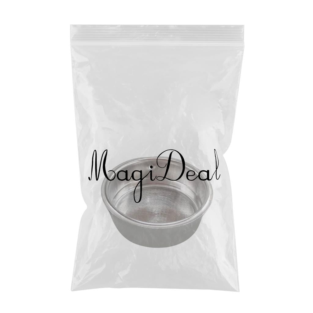 Stainless Coffee Pressurized Cup Filter Basket 1-2 Cups BPA-Free Powder Bowl 2 cup