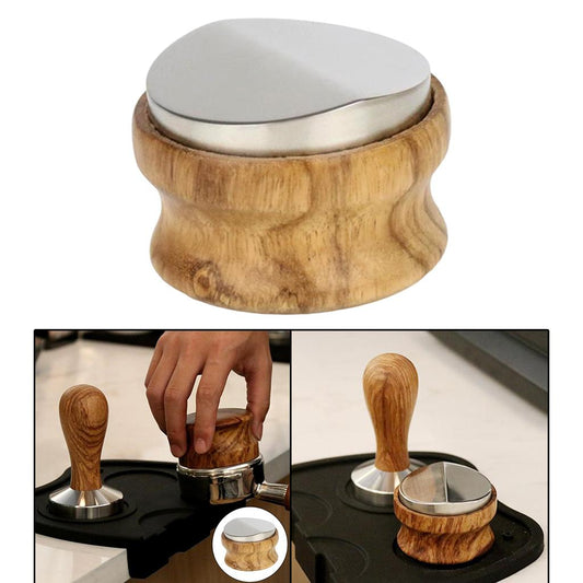 Kitchen Espresso Distributor Coffee Tamper 58.35mm Barista Tool Style1