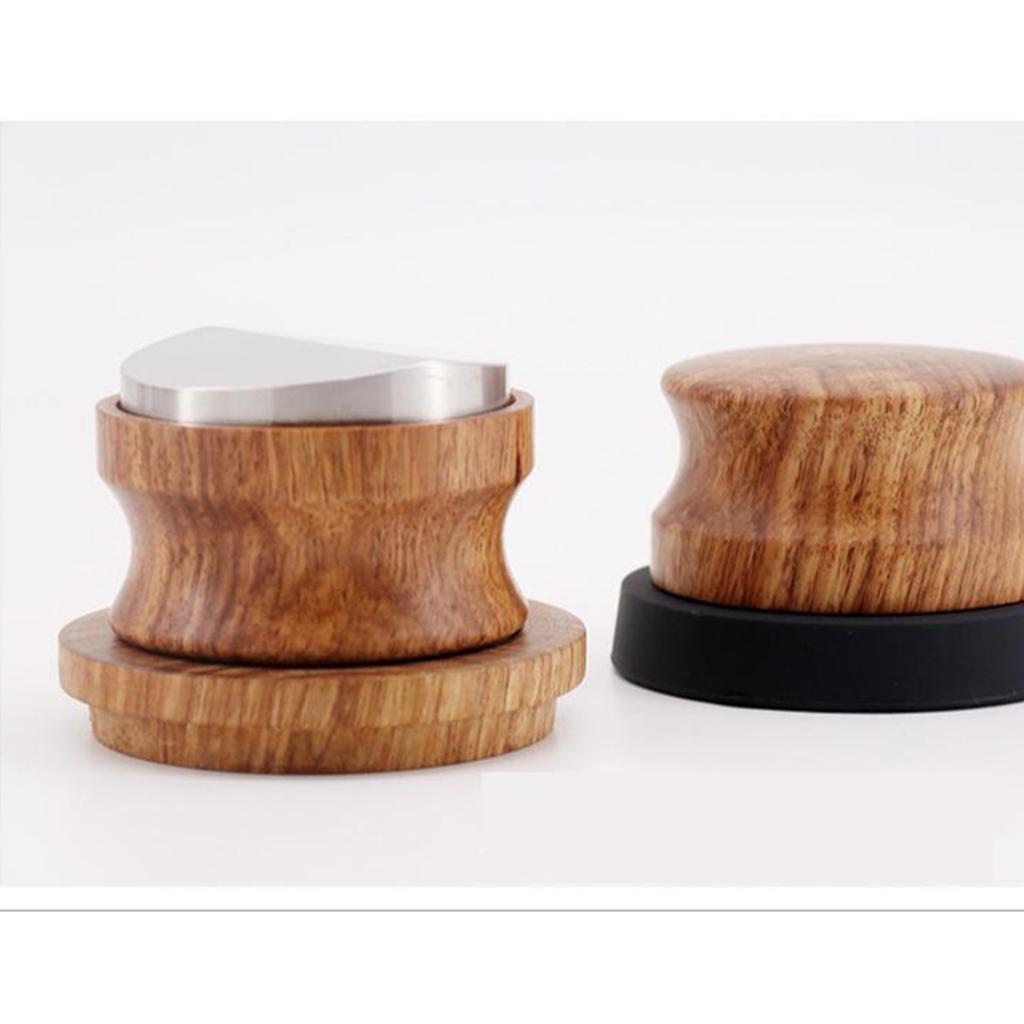 Kitchen Espresso Distributor Coffee Tamper 58.35mm Barista Tool Style1