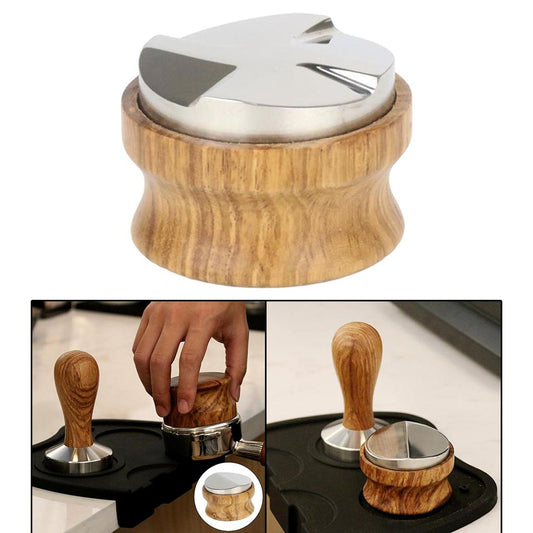 Kitchen Espresso Distributor Coffee Tamper 58.35mm Barista Tool Style 2