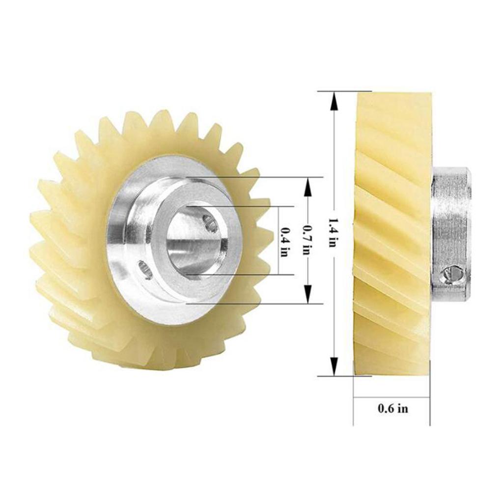 W10112253 Mixer Worm Gear for Whirlpool 4169830 4162897 AP42956691159