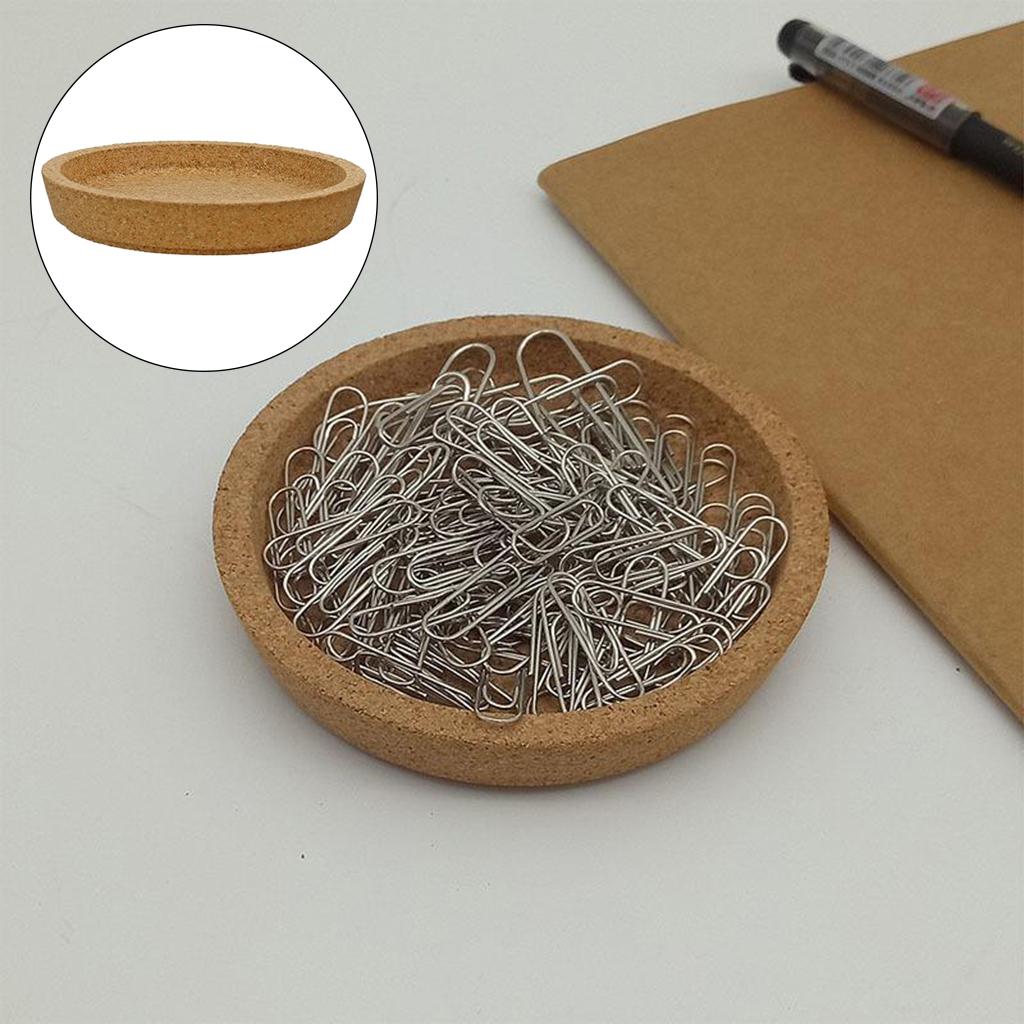 5pcs Cork Drink Coasters Tea Coffee Absorbent Round Cup Mat Table Decor Home
