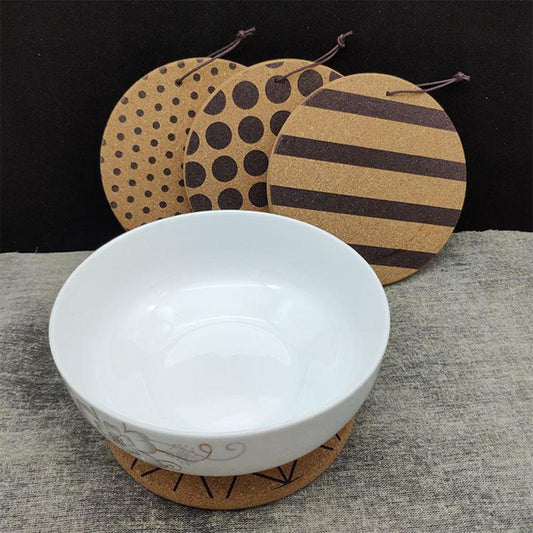 4x Placemat Heat Resistant Cup Mats Pot Bowl Placemats for Home Tool Style 2